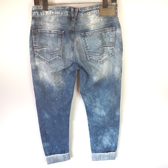 Silver Girlfriend Classic Stretch W28/L27 Jeans - Picture 2 of 8